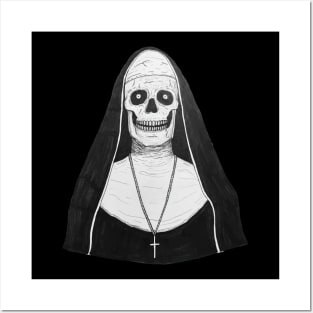 Horror nun Posters and Art